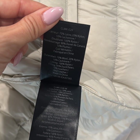 Mackage down wool parka fur size small - Picture 9 of 9